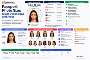 passport photo size